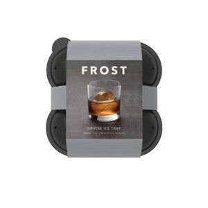 W&P Frost Silicone Sphere Ice Mold w/ Cover | Charcoal • NWT